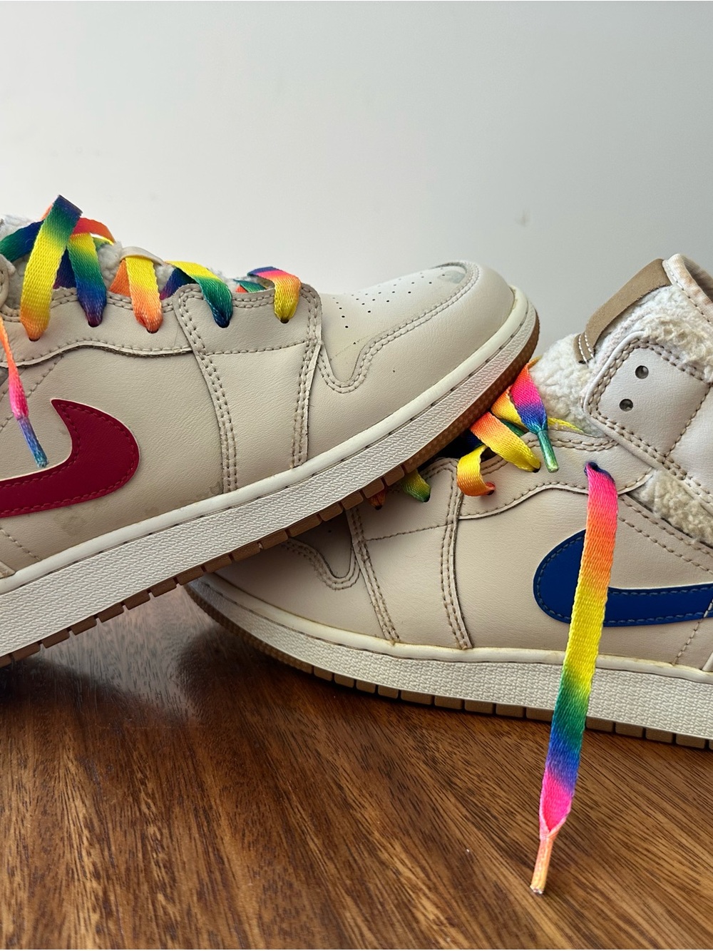 Unisex GS Air Jordan Retro 1 Mid Utility 'Fleece Pearl White' 7Y DO2207-264